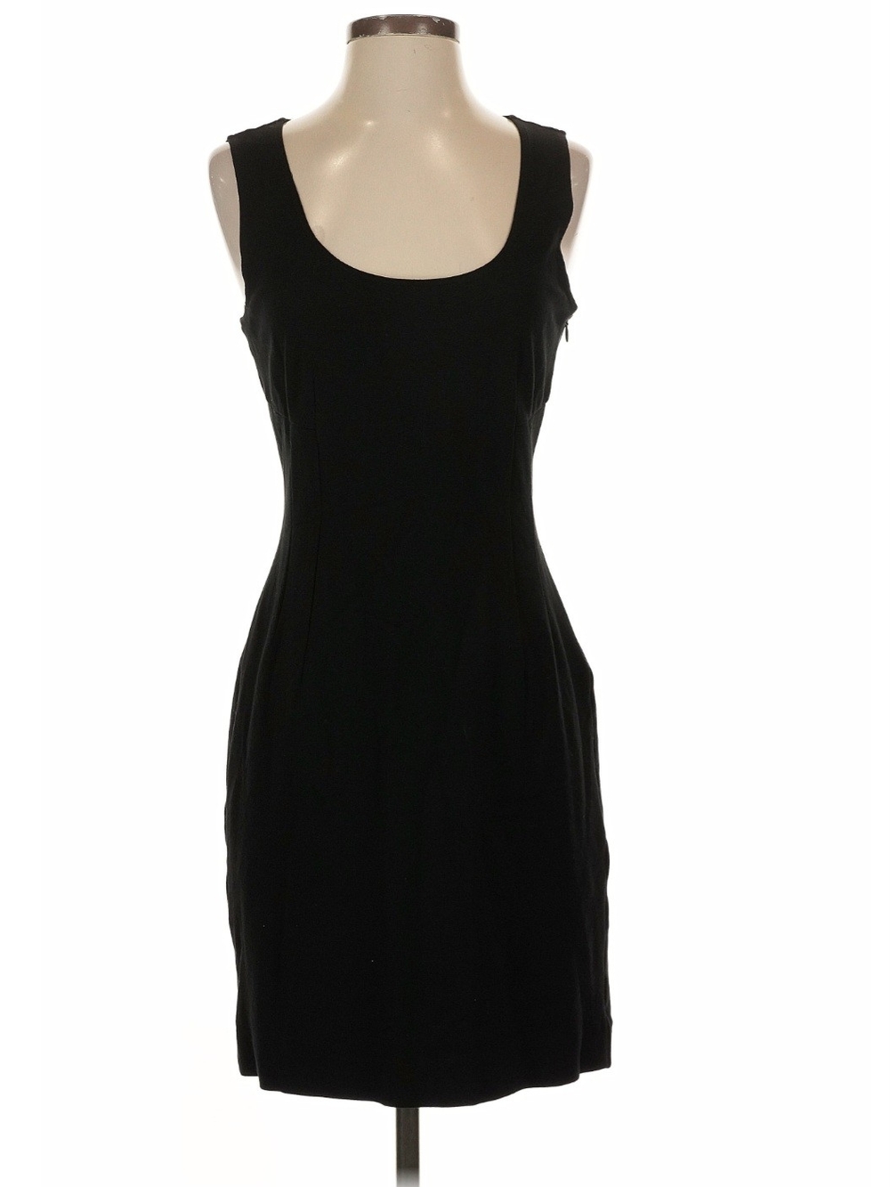 DKNYC Black Scoop Neck Mini Dress - Size 4